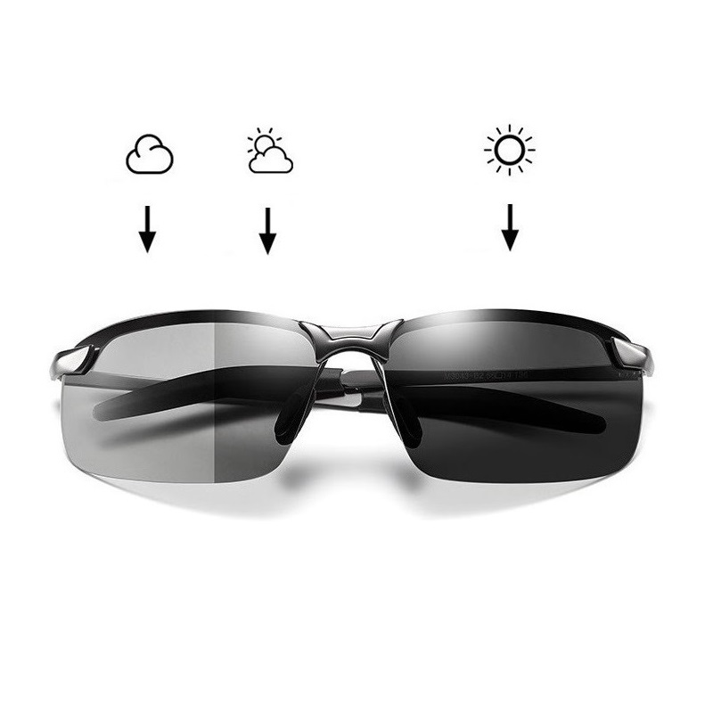 Women'S Fashion Day - Classic Photochromic Sunglasses Men Polarized Driving