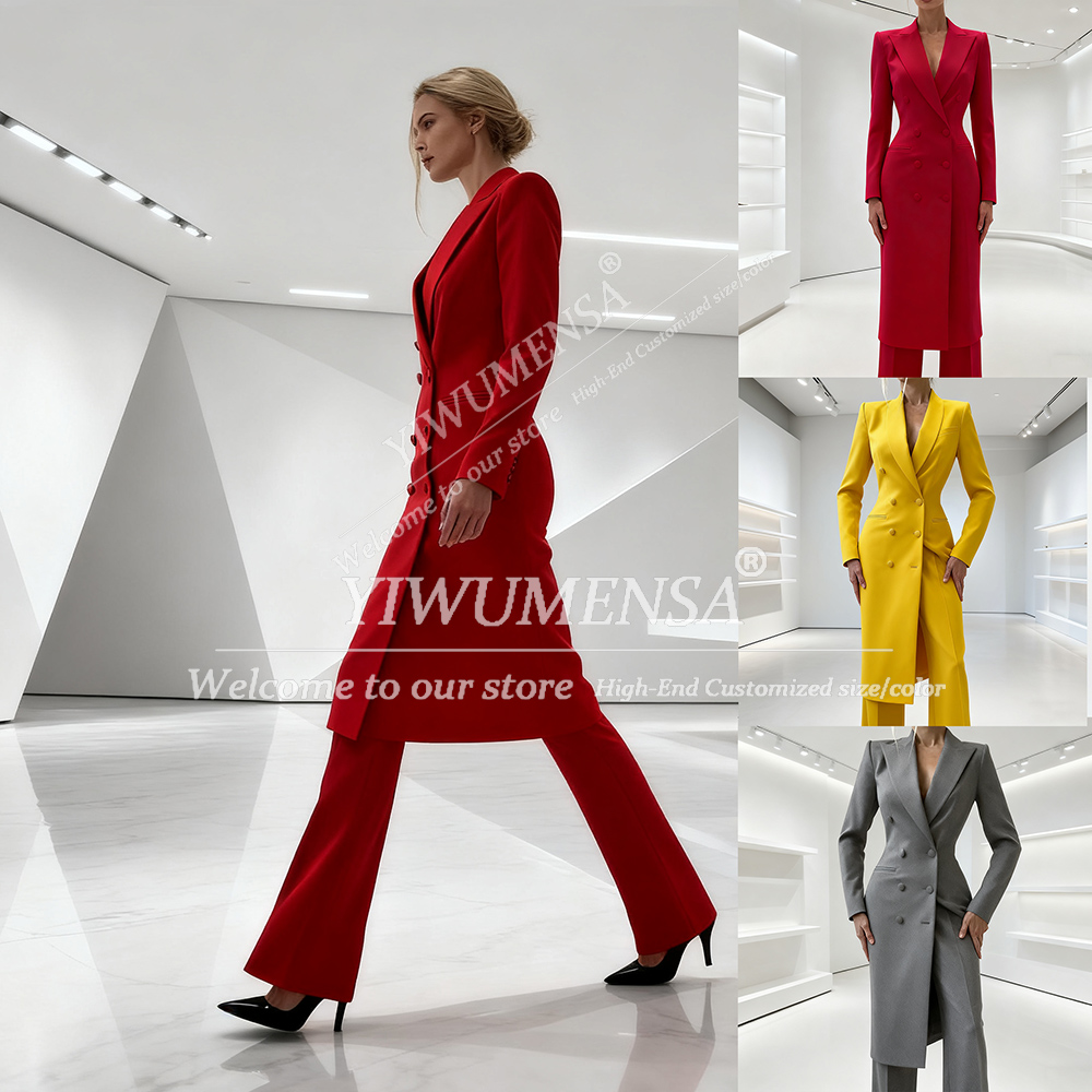 Women'S Fashion Middle Ages - Elegant Solid Women's Suits 2 Piece