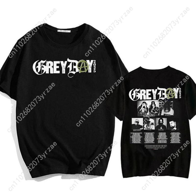 Women'S Fashion Day - Grey Day Retro Tshirt Man Woman
