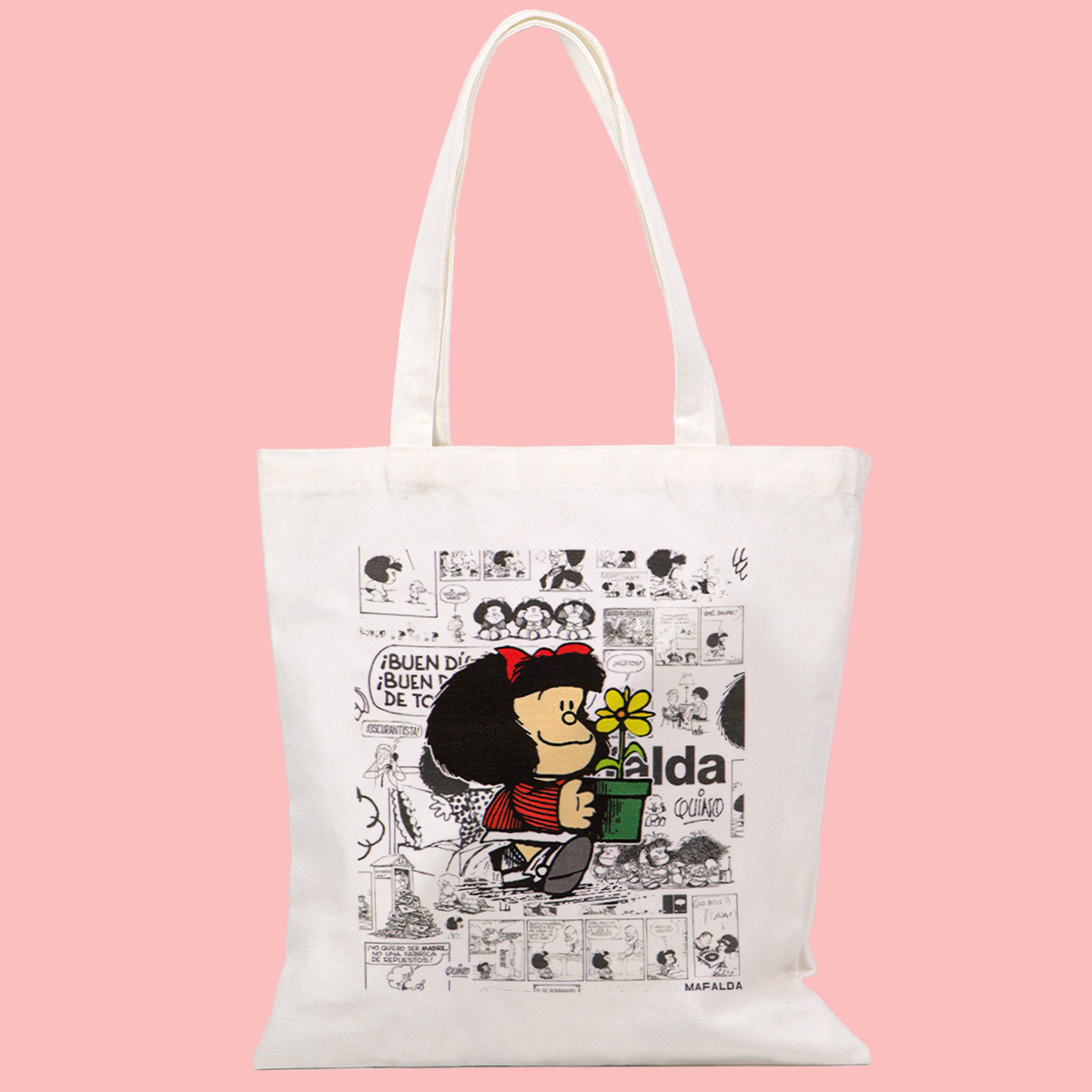Women Fashion Drawing - Fashion Canvas Tote Bag Women Cartoon
