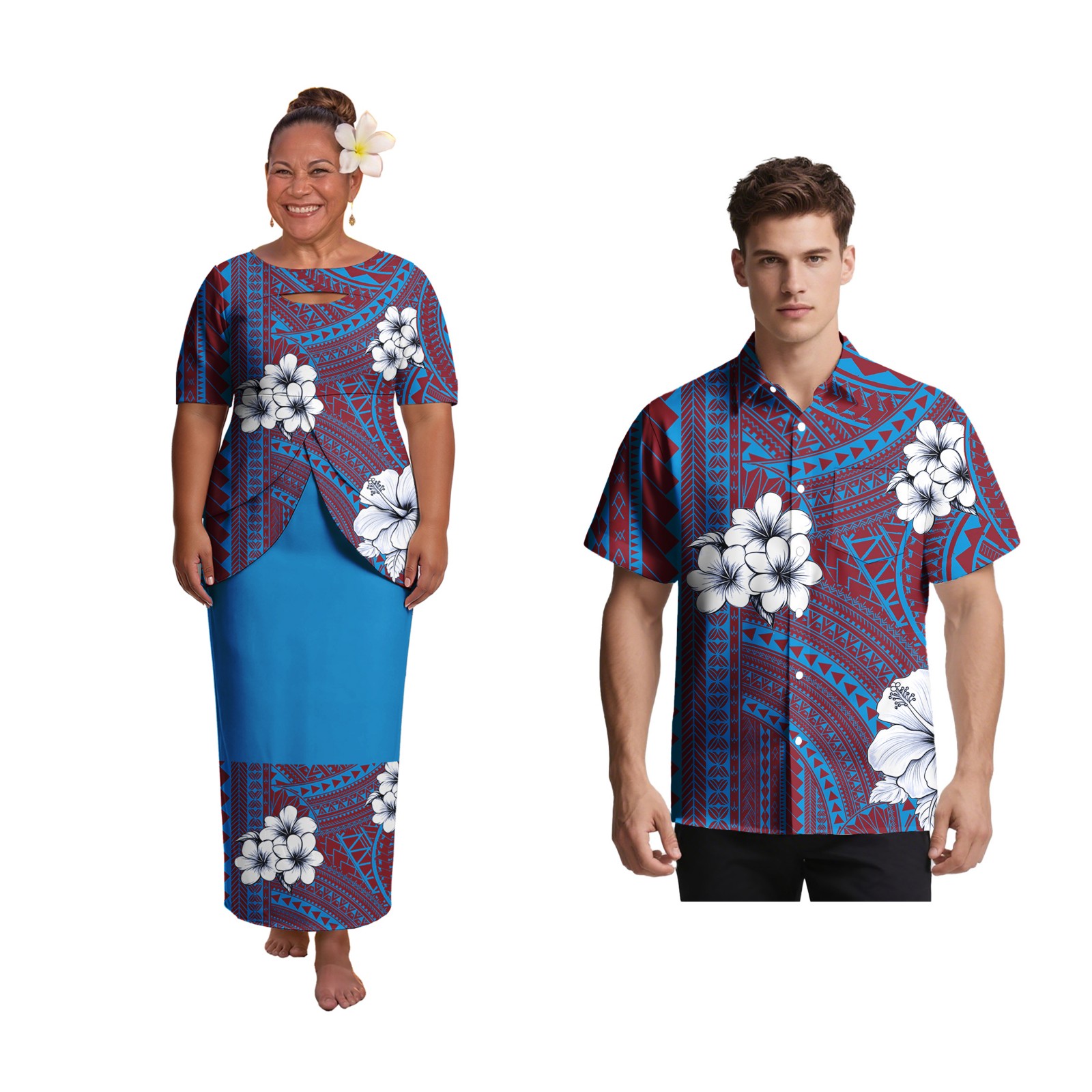 Women'S Fashion Middle Ages - Custom Boutique Clothes Polynesian Men's Shirts