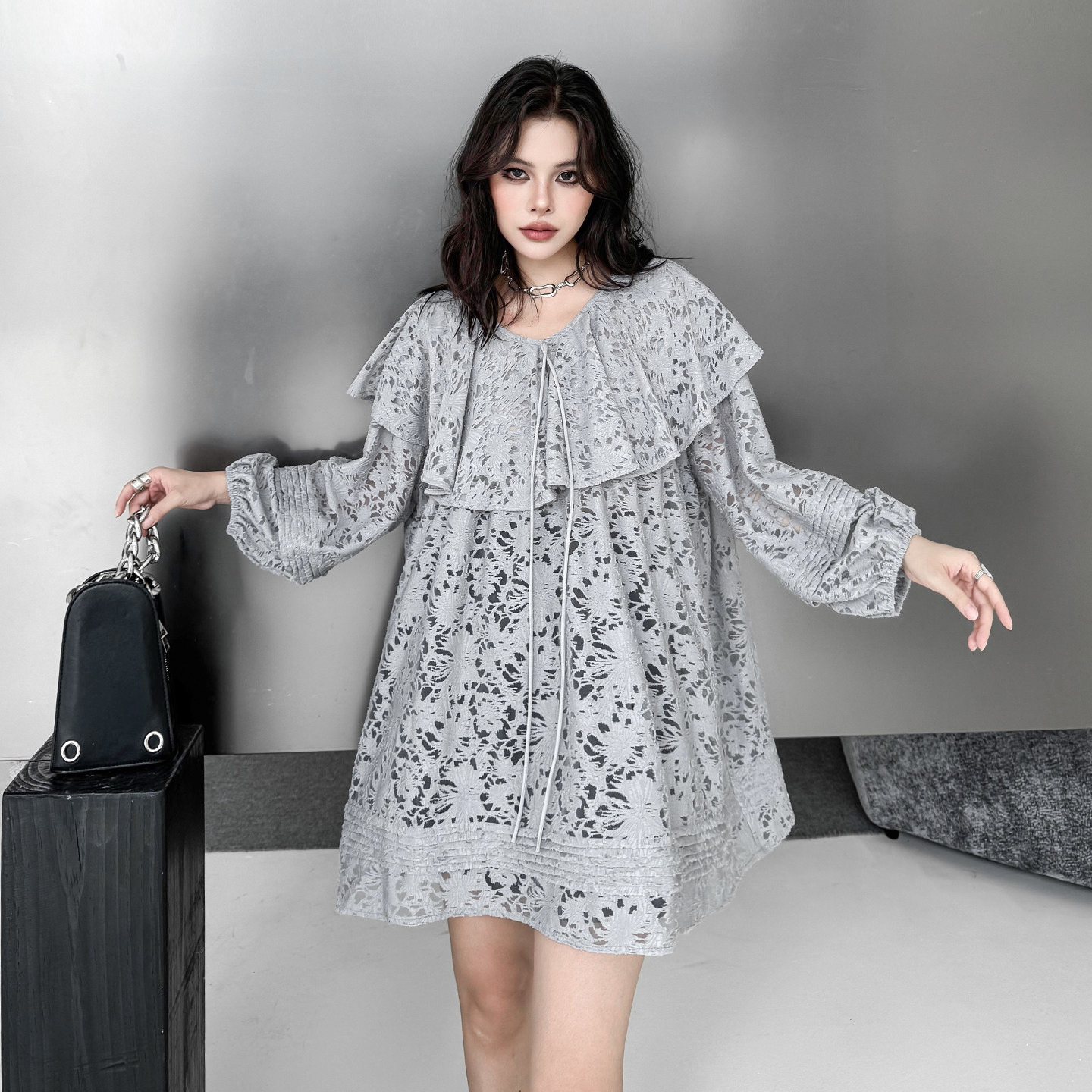 Women Top Fashion - SuperAen French Style Romantic Peter Pan