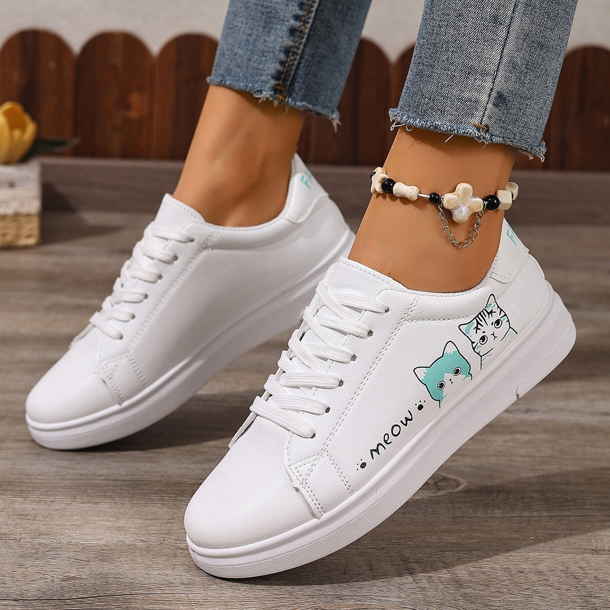 Women Fashion Drawing - Women Sneakers Fashion Breathble Vulcanized Shoes