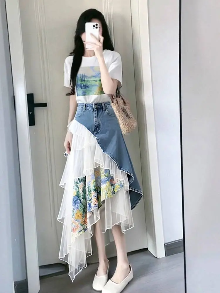 Luxury Sweet Denim 2-Piece Set – обзор и цена Women'S Fashion Denim Jacket