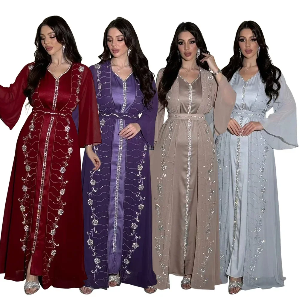 Muslim Set Dress Women Four-se – обзор и цена Turkey Women Fashion
