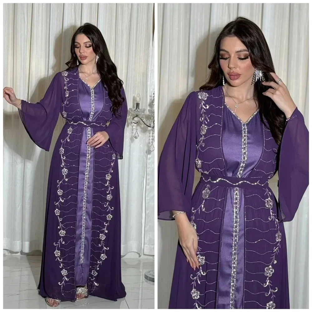 Muslim Set Dress Women Four-se – обзор и цена Turkey Women Fashion