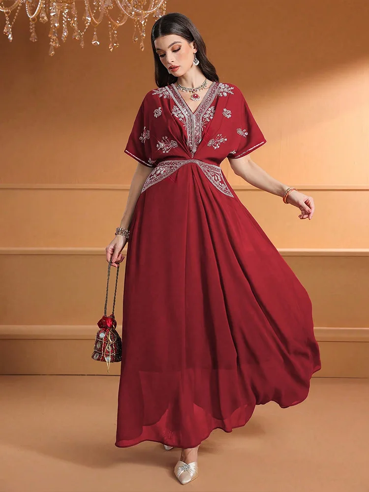 Fashion Women V-Neck Long Dres – обзор и цена Turkey Women Fashion