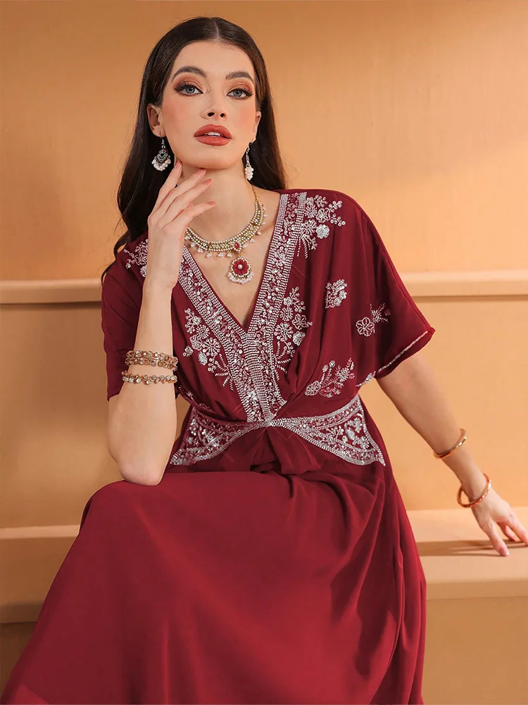 Fashion Women V-Neck Long Dres – обзор и цена Turkey Women Fashion
