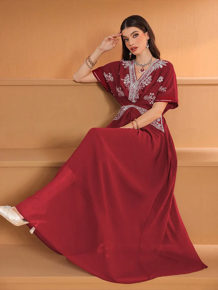 Fashion Women V-Neck Long Dres – обзор и цена Turkey Women Fashion