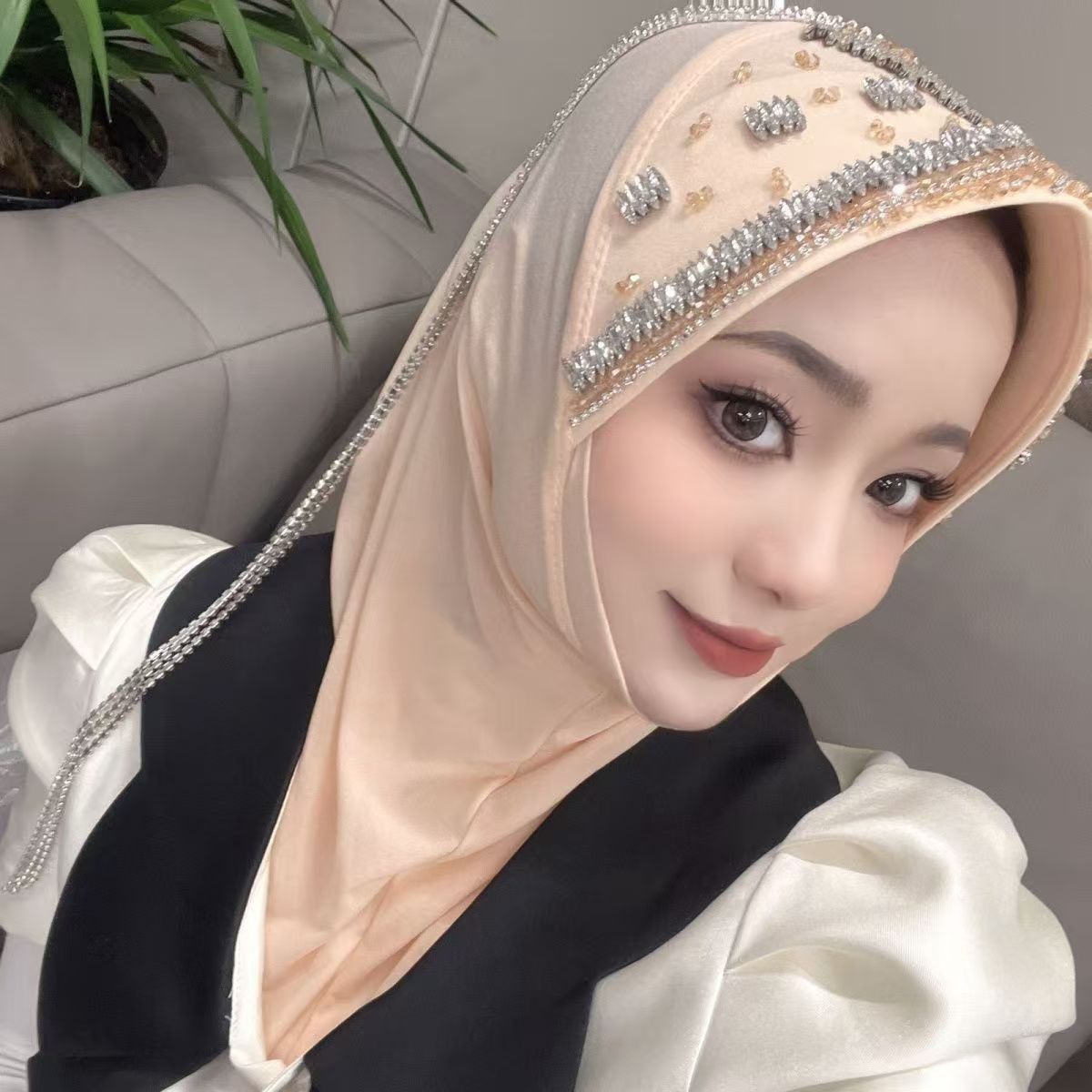 Luxury Hat Hijab Pink Scarf wi – обзор и цена Women Fashion Hats