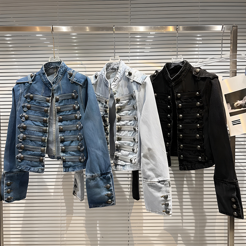 2026 Autumn New Fashion Metal  – обзор и цена Women'S Fashion Denim Jacket