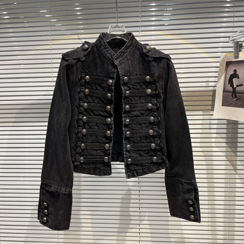2026 Autumn New Fashion Metal  – обзор и цена Women'S Fashion Denim Jacket