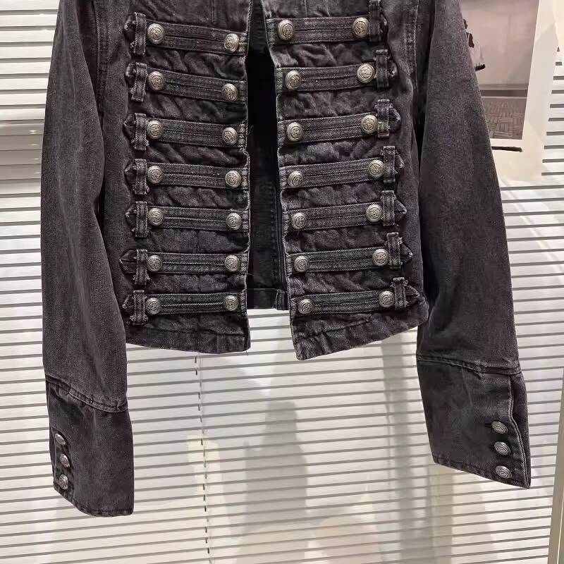 2026 Autumn New Fashion Metal  – обзор и цена Women'S Fashion Denim Jacket