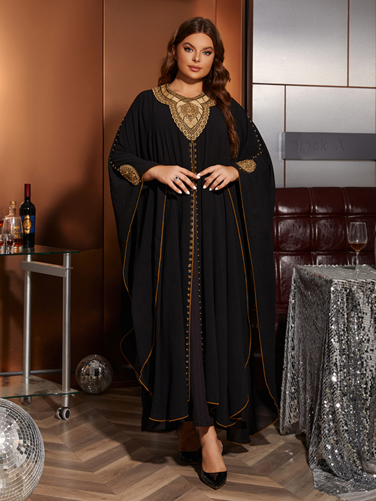 Fashion Hooded Beading Abaya M – обзор и цена Turkey Women Fashion