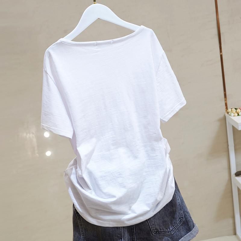Summer Trend Slub Cotton T Shi – обзор и цена Women'S Fashion Trends Summer 2025