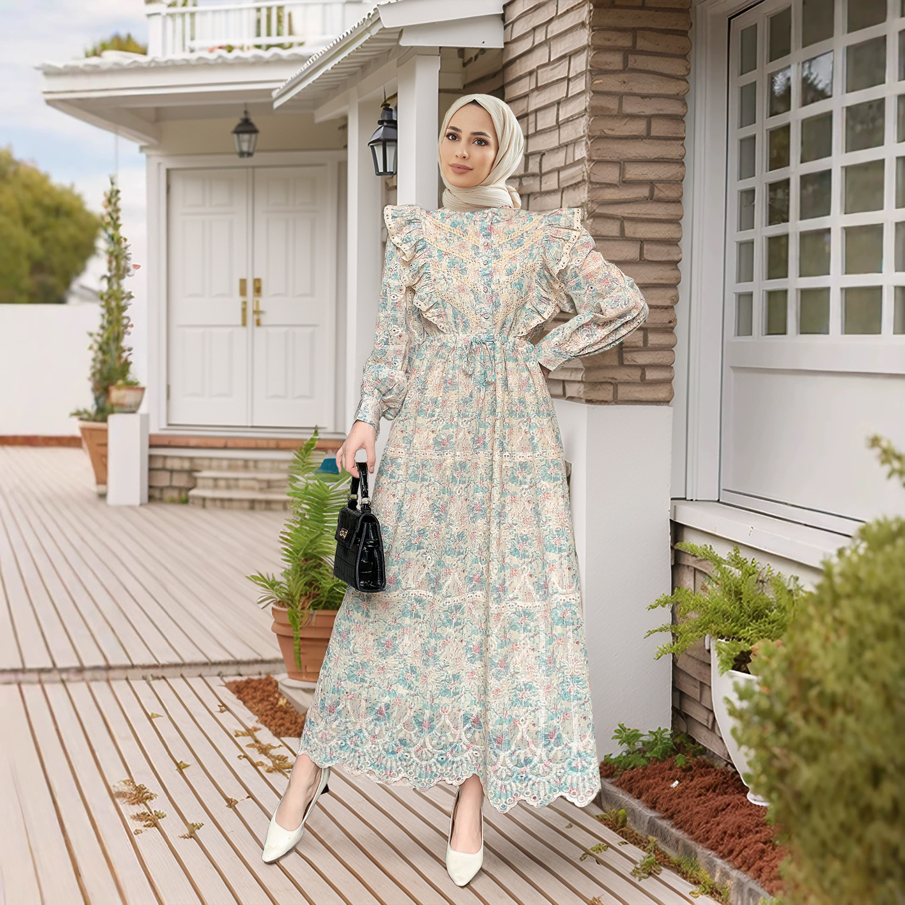 Elegant Women Fashion Print Lo – обзор и цена Turkey Women Fashion