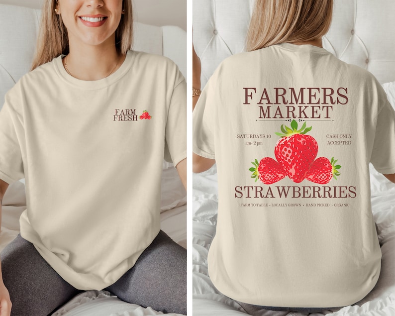 Farmers Market Strawberries Fr – обзор и цена Women'S Fashion Market Size