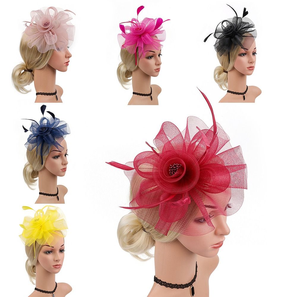 Feathers Ribbon Fascinator Hat – обзор и цена Women'S Fashion Kentucky Derby