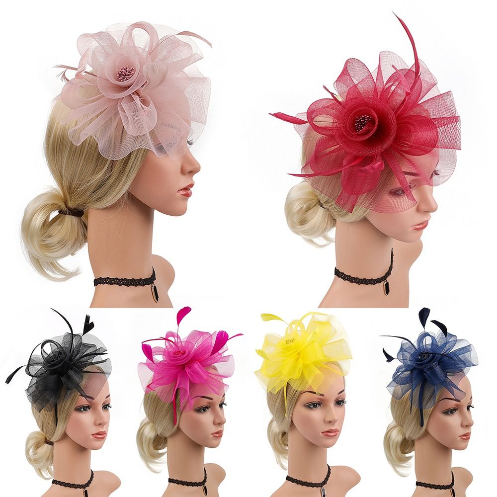 Feathers Ribbon Fascinator Hat – обзор и цена Women'S Fashion Kentucky Derby