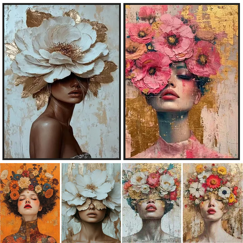 Colorful Fashion Mystical Flor – обзор и цена Women Fashion Drawing