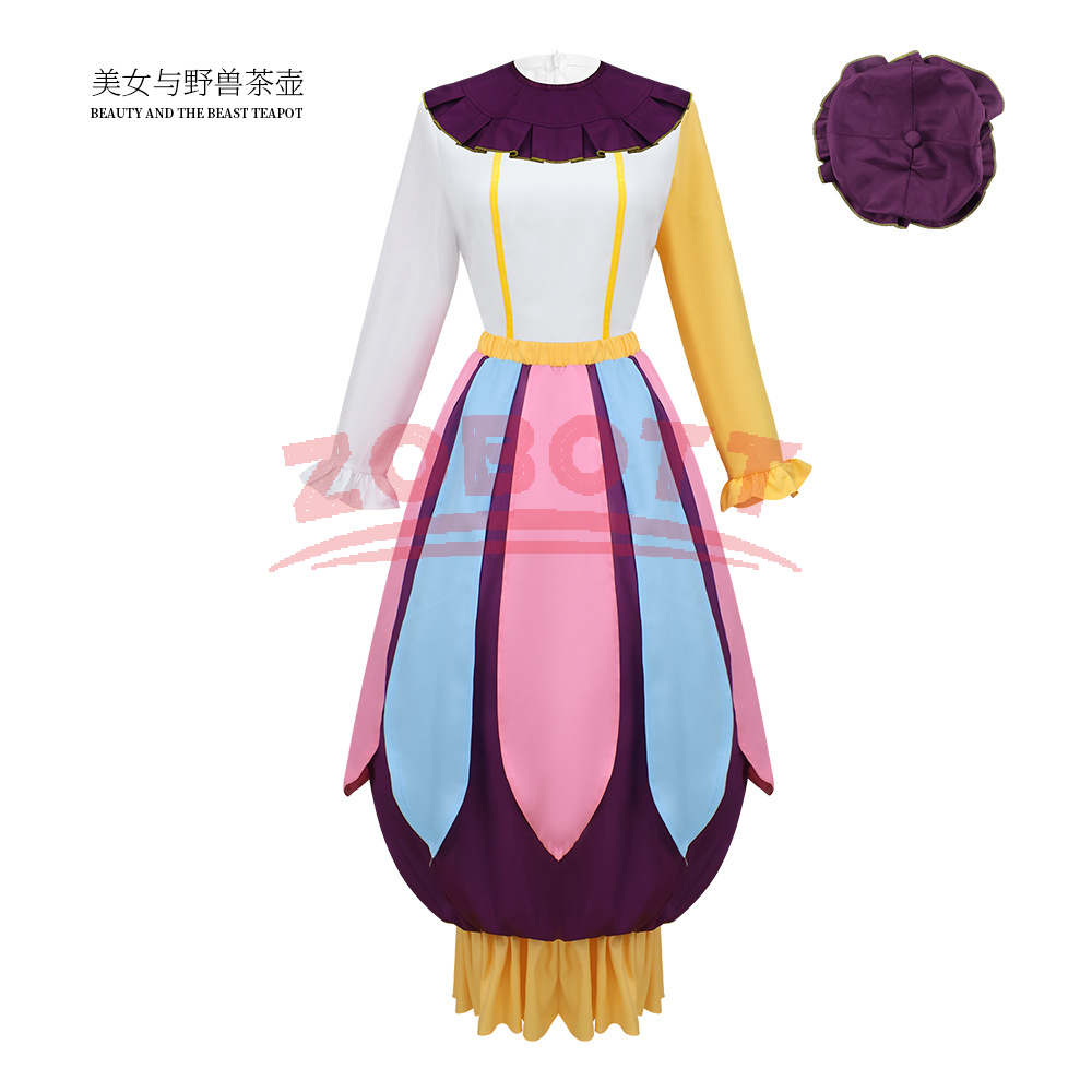 Tea Pot Mrs Potts Cosplay Long – обзор и цена Women Fashion Hats