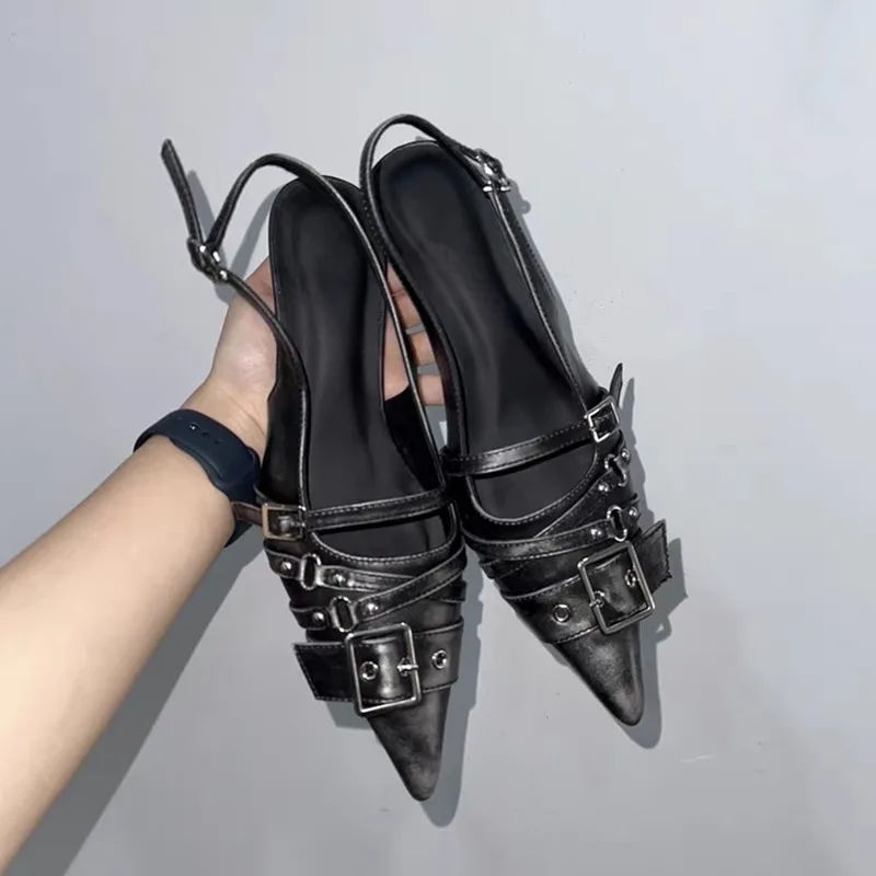 Pointed Toe High Heels Women W – обзор и цена Spaghetti Strap Dress