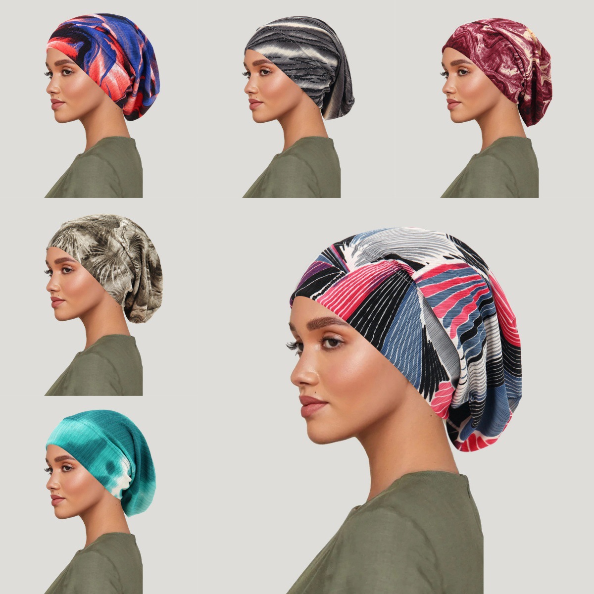 2026 New Tie-dye Hair Cover Ca – обзор и цена Women Fashion Hats