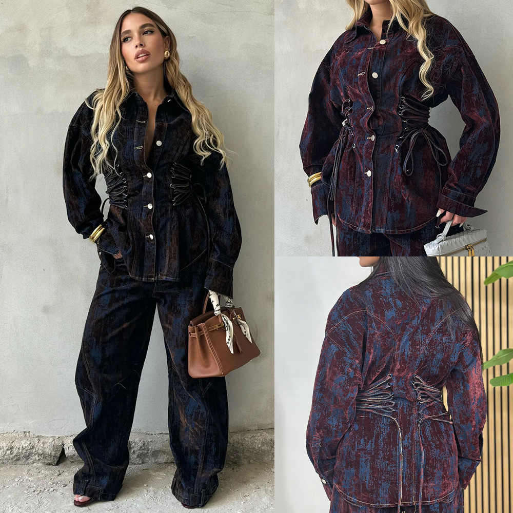 Women's Design Sense Drawstrin – обзор и цена Women'S Fashion Denim Jacket