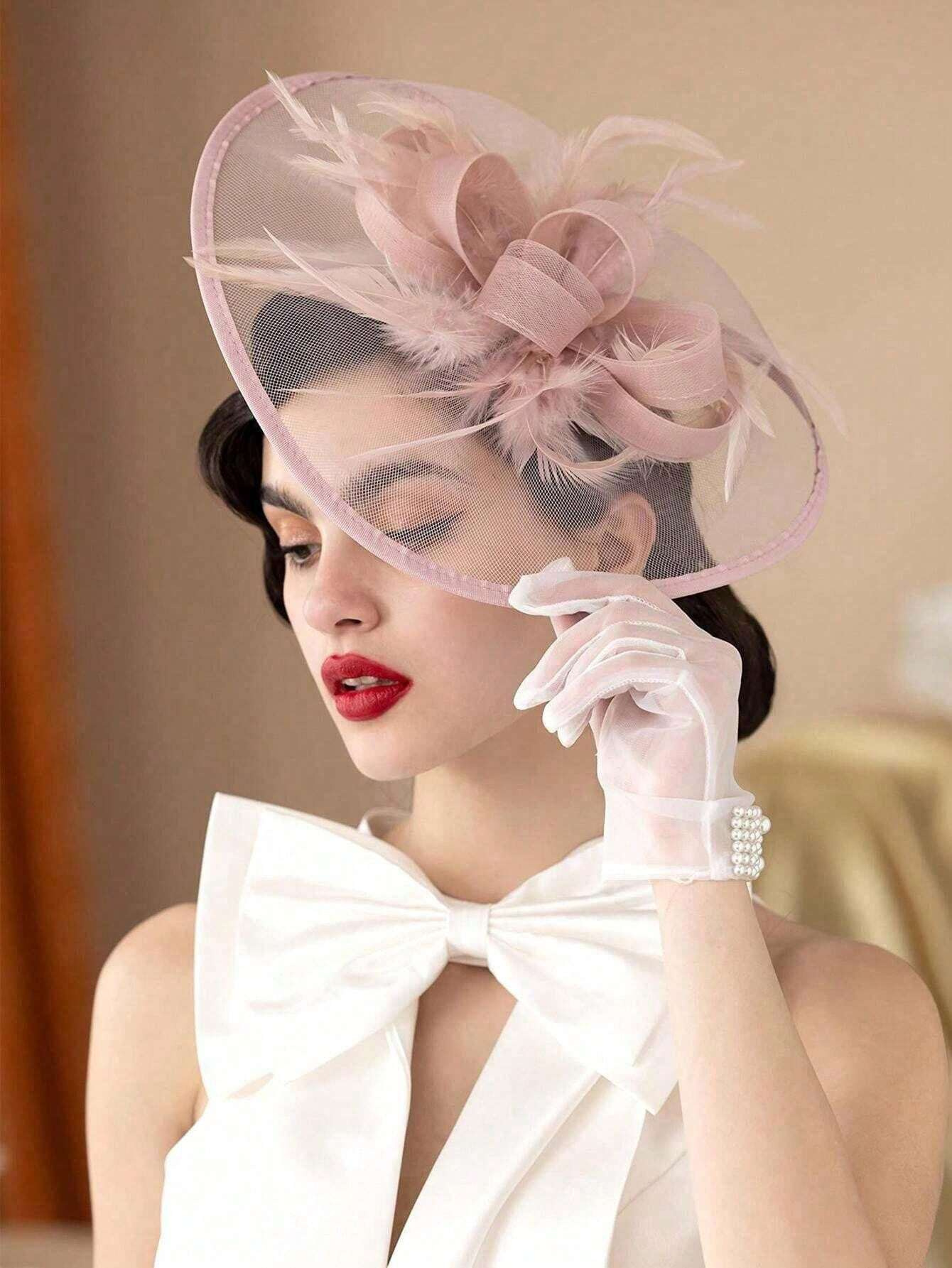 1Pc Fascinators Hats For Women – обзор и цена Women'S Fashion Kentucky Derby