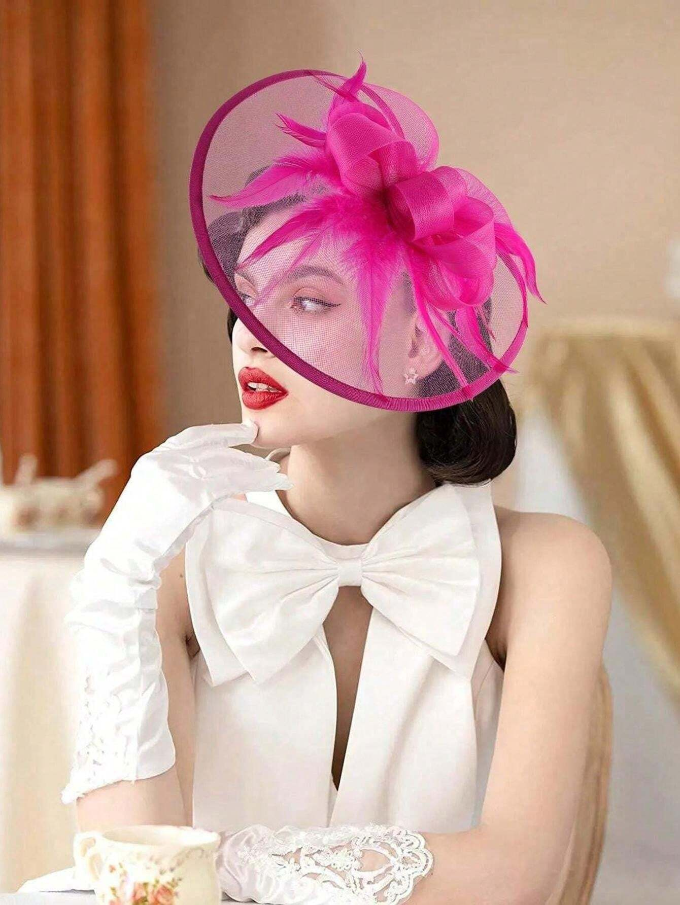 1Pc Fascinators Hats For Women – обзор и цена Women'S Fashion Kentucky Derby