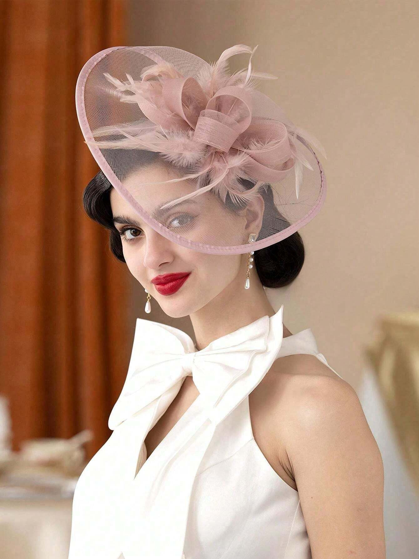 1Pc Fascinators Hats For Women – обзор и цена Women'S Fashion Kentucky Derby
