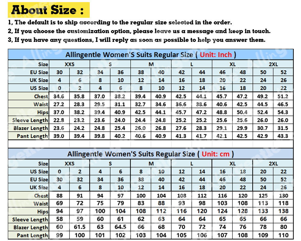 Allingentle Women Pantsuit 2 P – обзор и цена Women'S Fashion Middle Ages