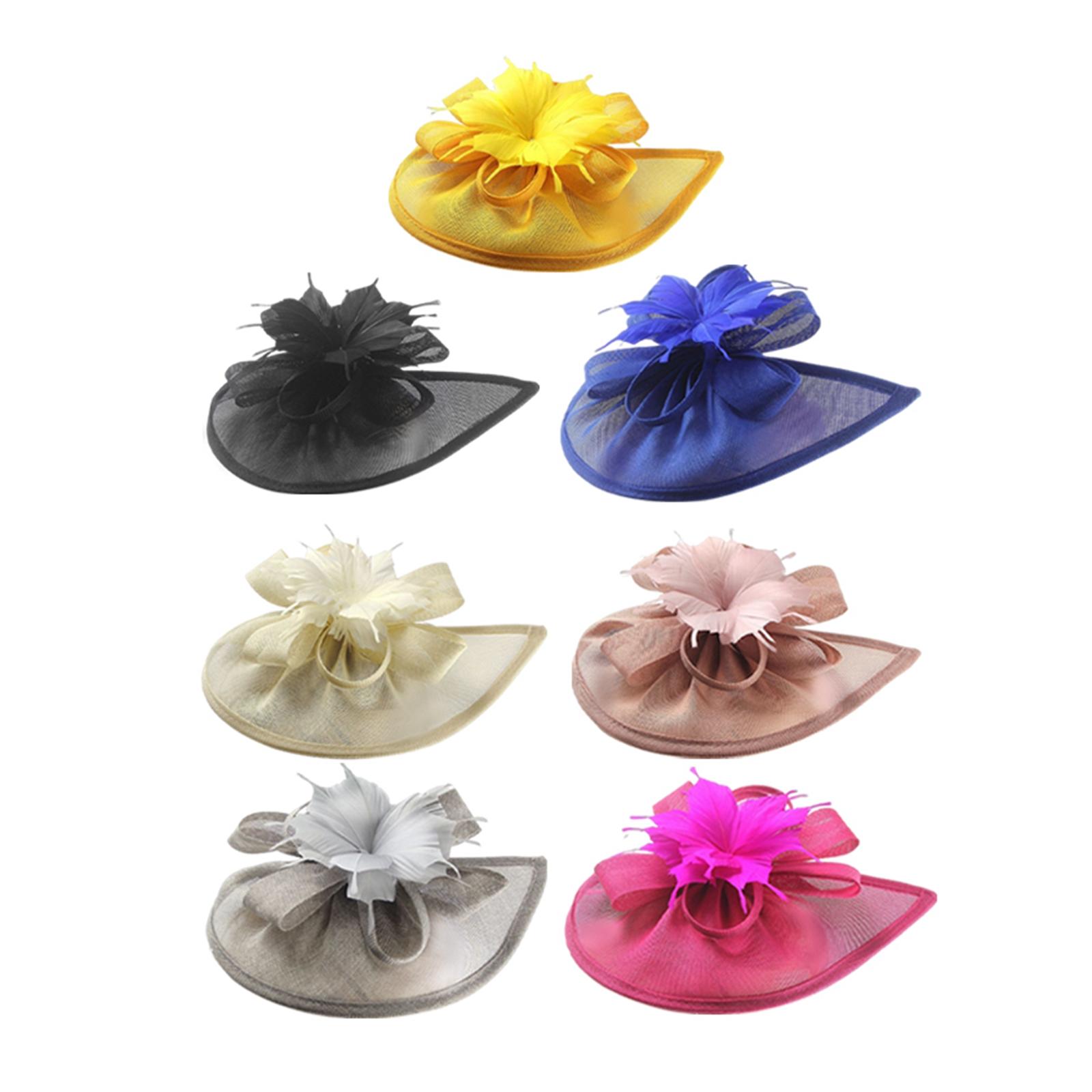 Flower Feather Fascinator Hat  – обзор и цена Women'S Fashion Kentucky Derby