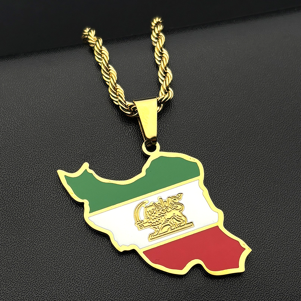Iran Map Flag Pendant Necklace – обзор и цена Women'S Fashion Guide