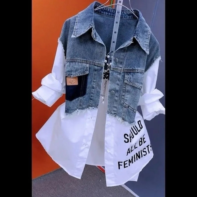 Design Stitching Women Jackets – обзор и цена Women'S Fashion Denim Jacket