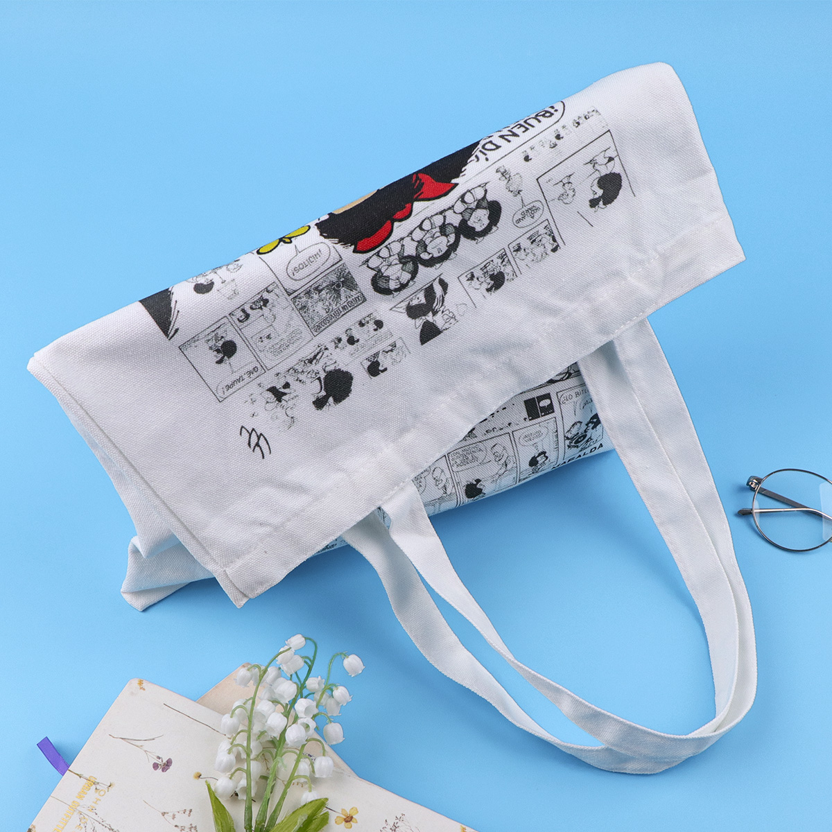 Fashion Canvas Tote Bag Women  – обзор и цена Women Fashion Drawing