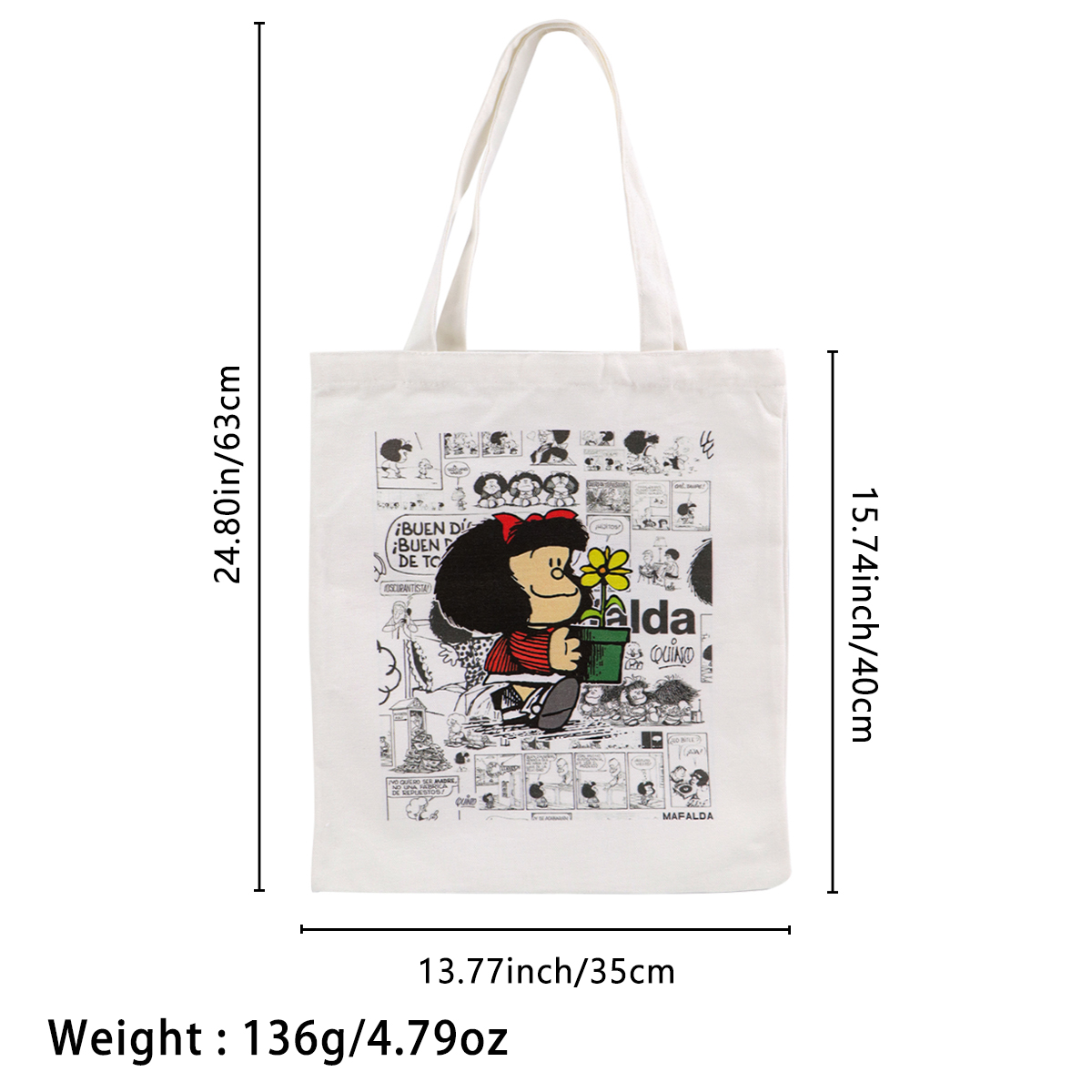 Fashion Canvas Tote Bag Women  – обзор и цена Women Fashion Drawing