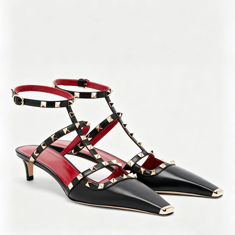 2026 Women's Rivet Low Heel Sq – обзор и цена Women'S Fashion Show