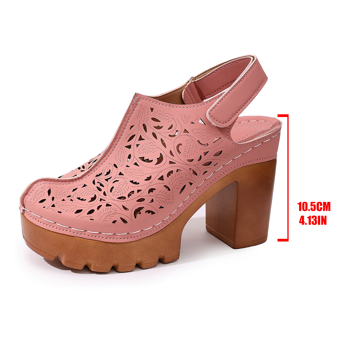 Large Size Women's Thick Heel  – обзор и цена Women Fashion Hats