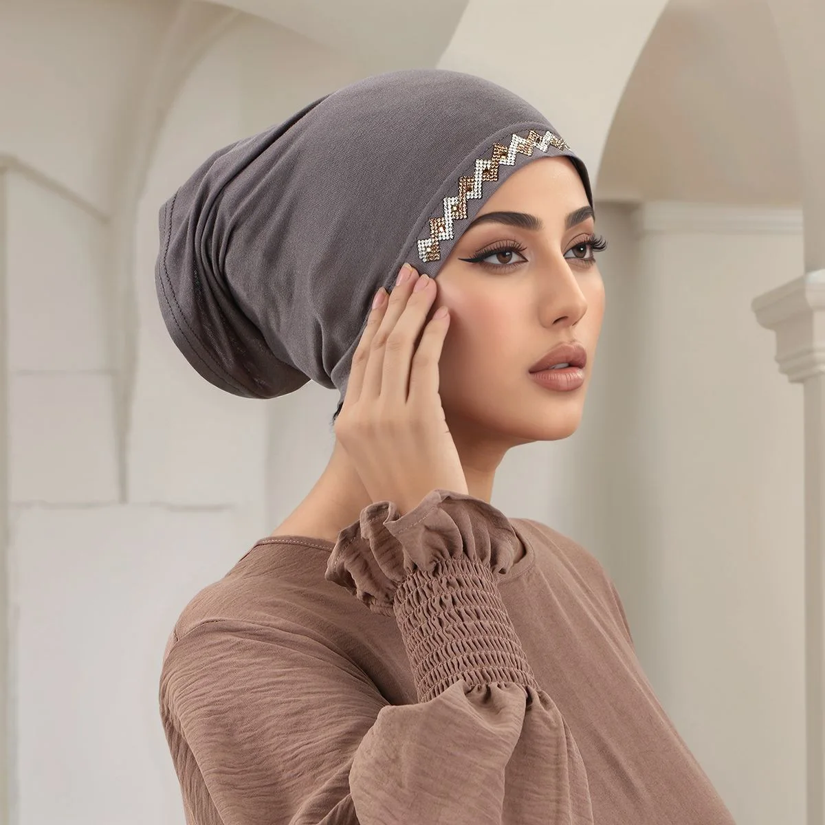 Muslim Head Cover Hat Elastic  – обзор и цена Women Fashion Hats