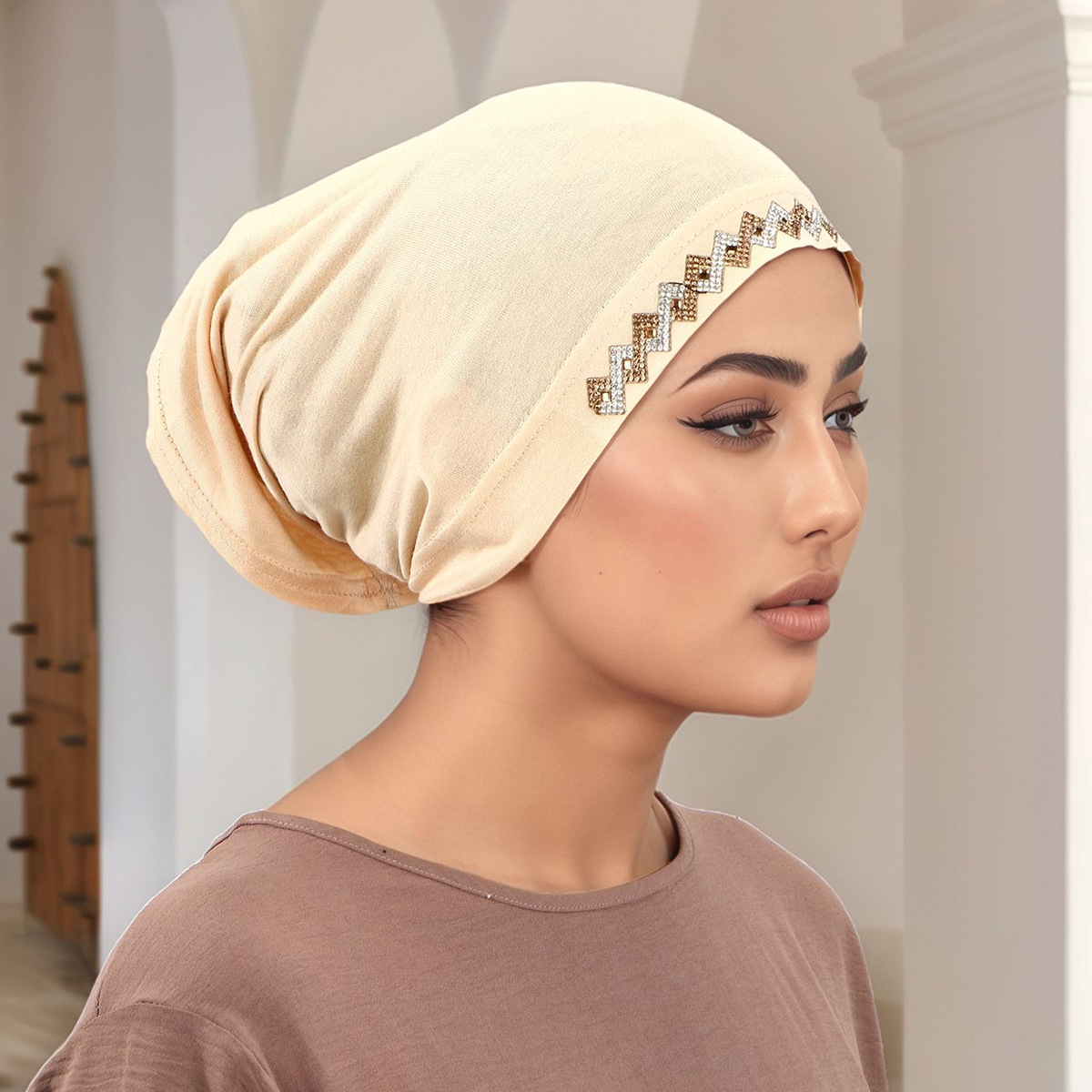 Muslim Head Cover Hat Elastic  – обзор и цена Women Fashion Hats