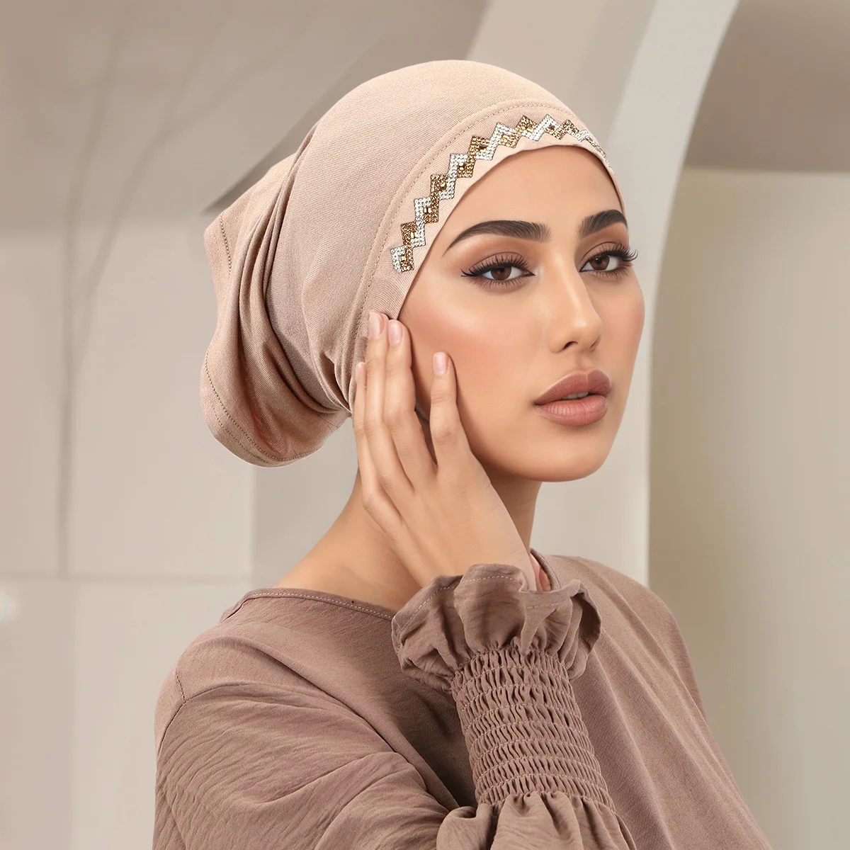 Muslim Head Cover Hat Elastic  – обзор и цена Women Fashion Hats