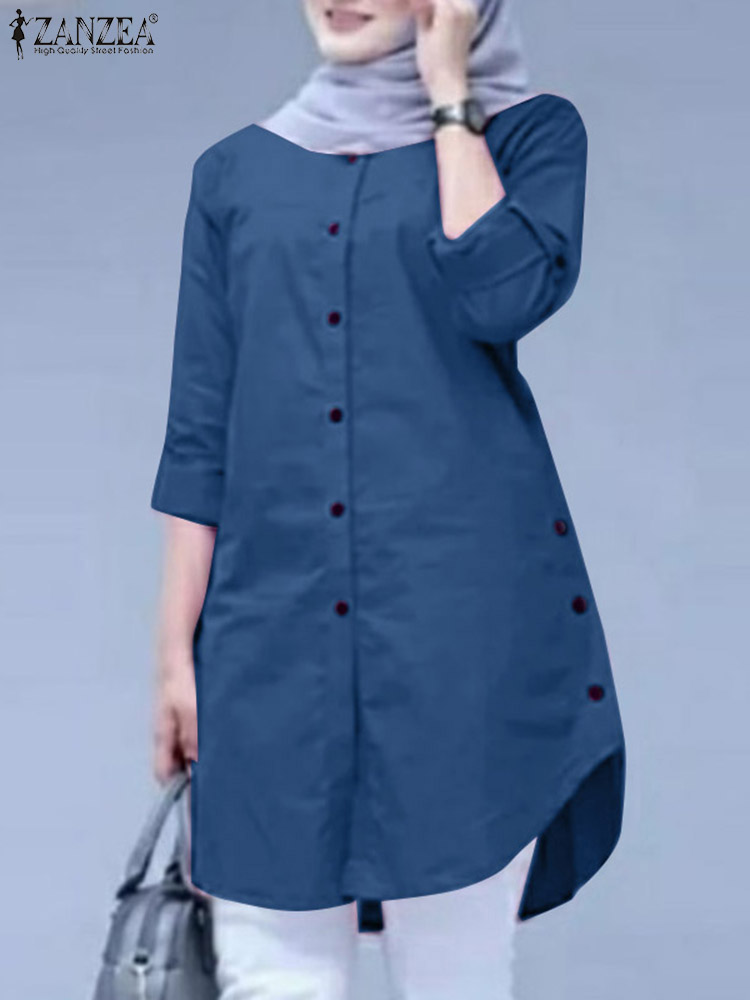 2026 ZANZEA Spring Shirt Fashi – обзор и цена Turkey Women Fashion
