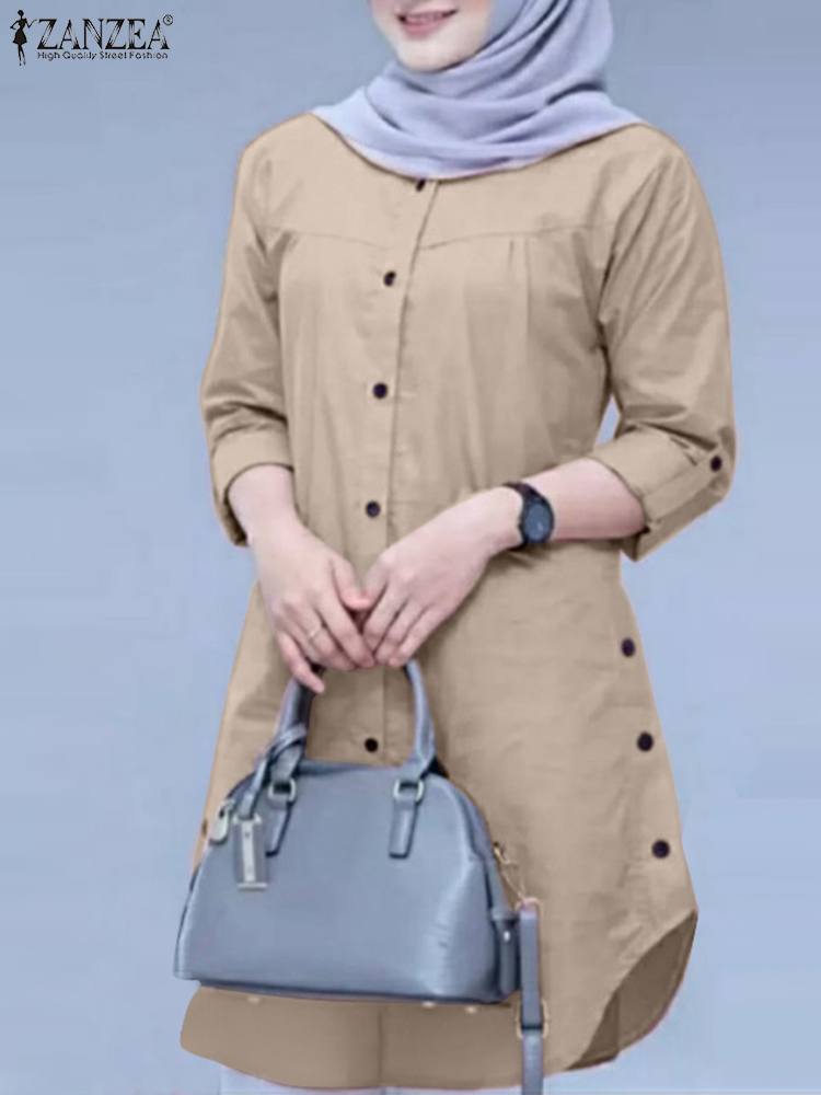 2026 ZANZEA Spring Shirt Fashi – обзор и цена Turkey Women Fashion