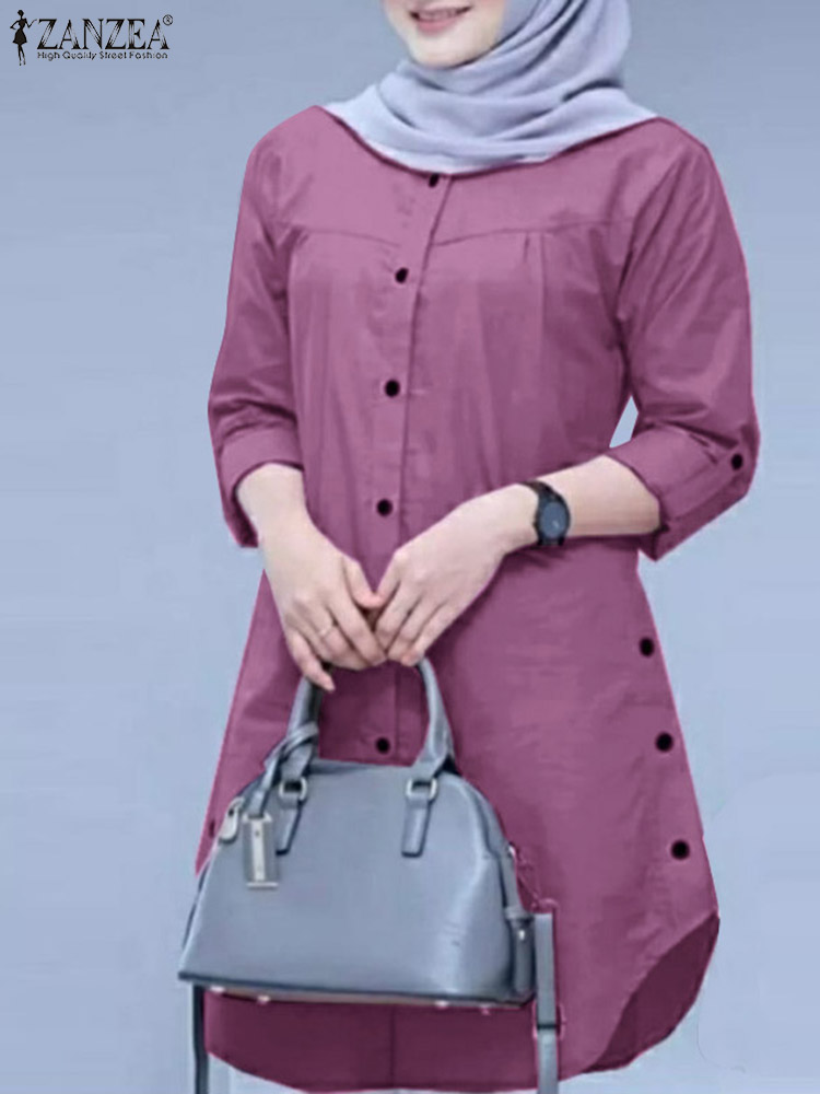 2026 ZANZEA Spring Shirt Fashi – обзор и цена Turkey Women Fashion