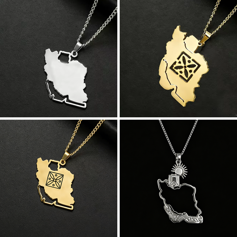 Lucktune Iran Map Pendant Neck – обзор и цена Women'S Fashion Guide