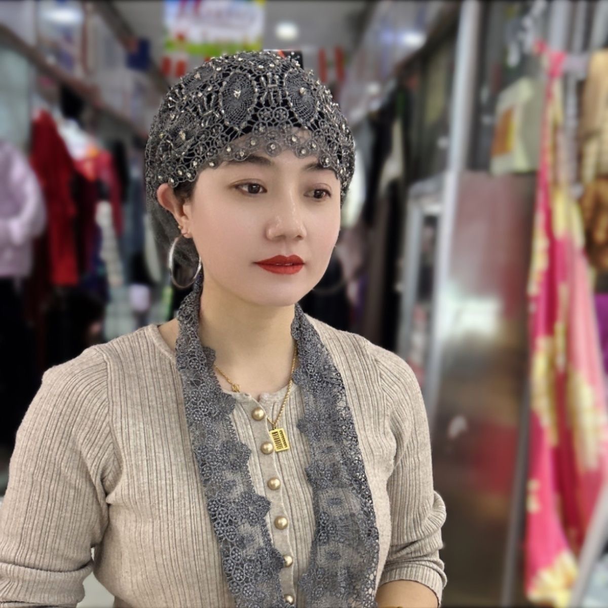 Muslim Hijabs Women Wedding De – обзор и цена Women Fashion Hats