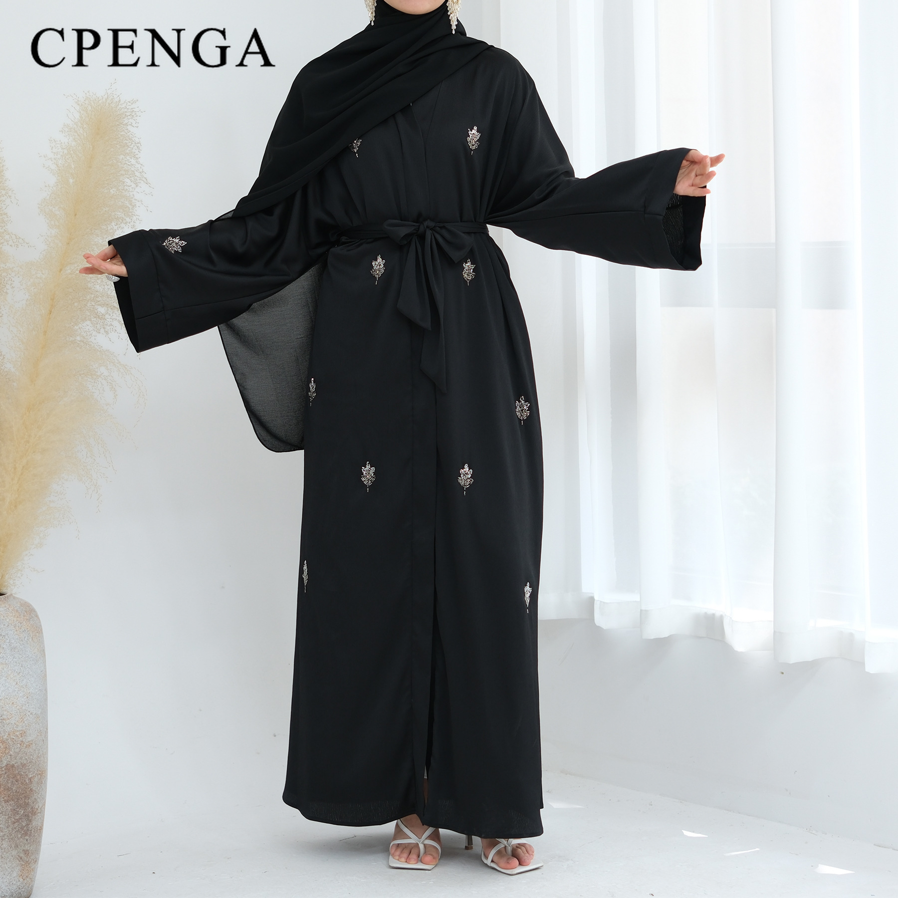 Luxuru Embroidery Dubai Abaya  – обзор и цена Turkey Women Fashion