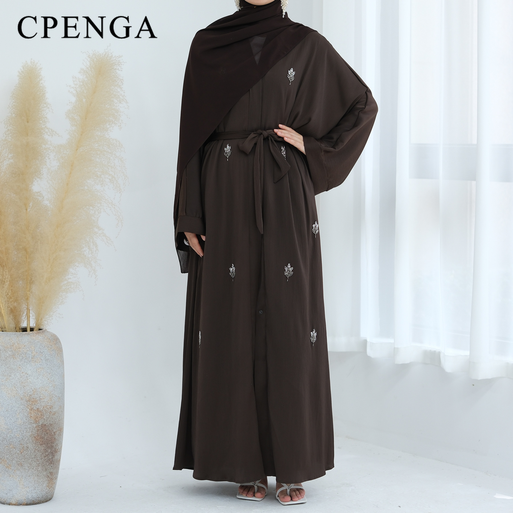 Luxuru Embroidery Dubai Abaya  – обзор и цена Turkey Women Fashion