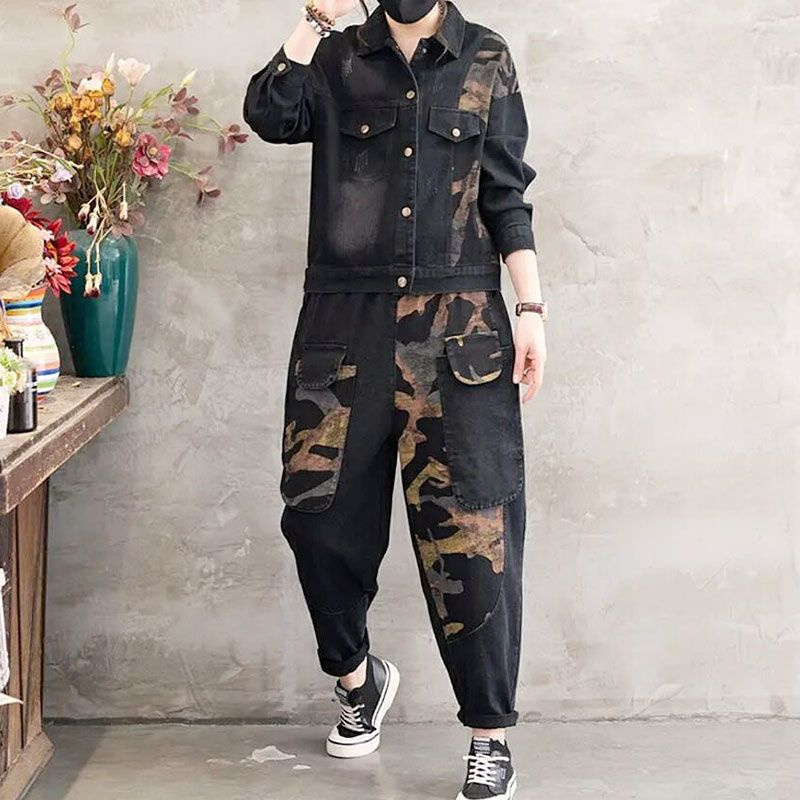 2025 Autumn Denim jacket Suits – обзор и цена Women'S Fashion Denim Jacket